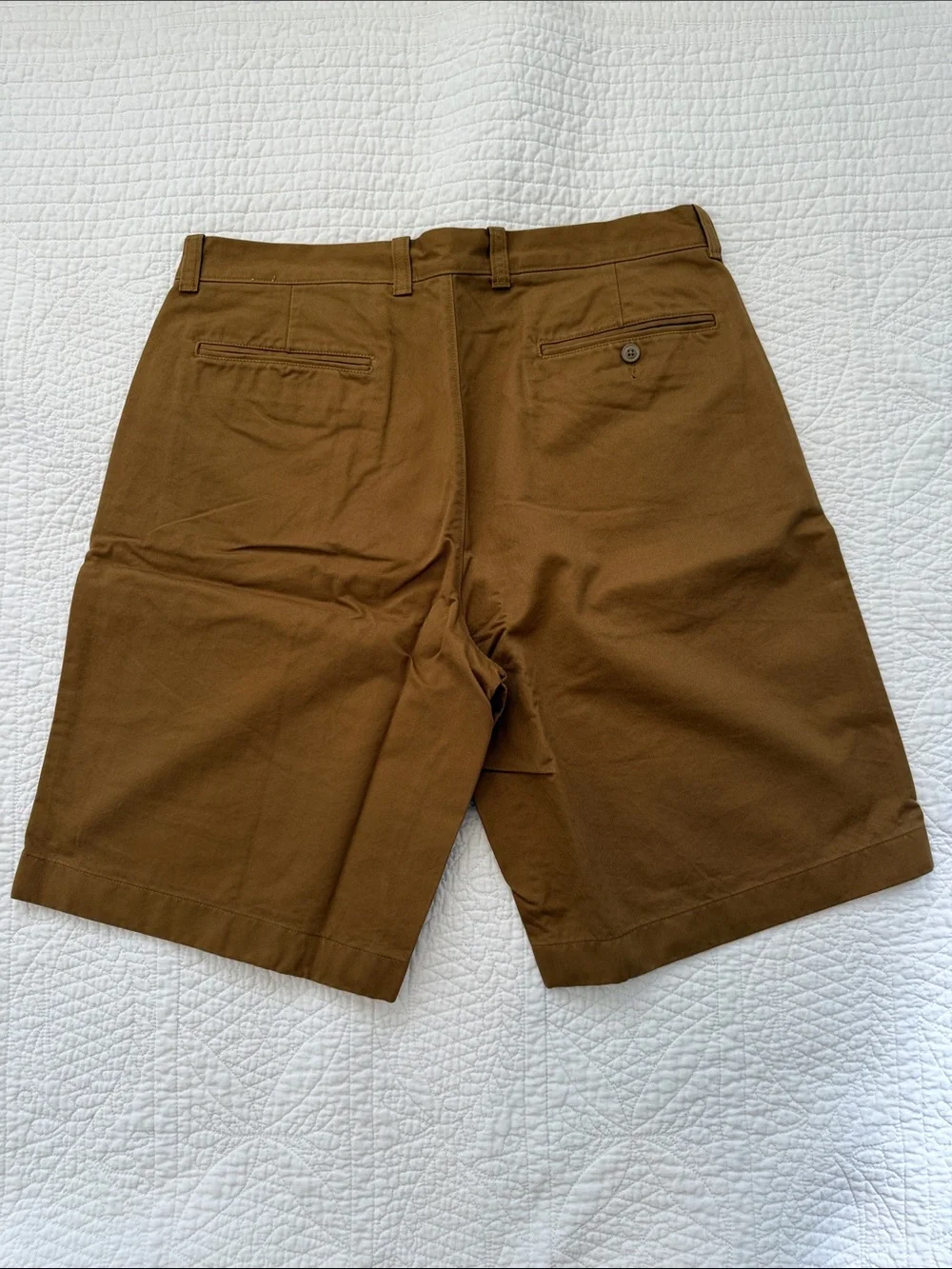 Men's J. Crew Brown Casual Chino Shorts 36” Waist/11” Inseam
